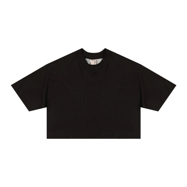 ENOC APC42422 CROP TOP OVERSIZE APC BLACK