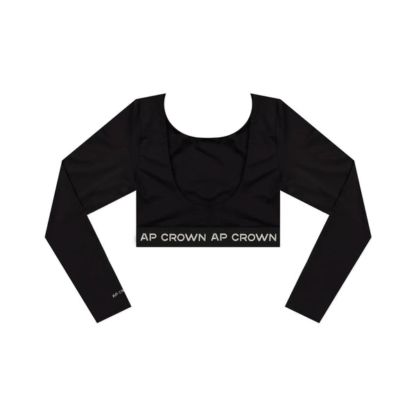 BREW BLACK CROP TOP